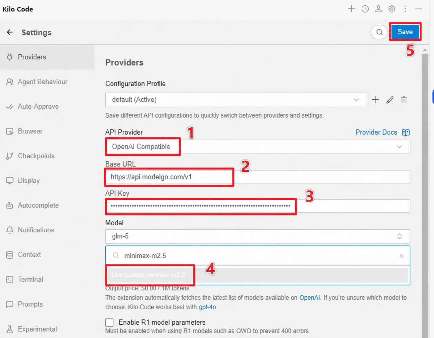 JetBrains 中的 ModelGo Provider 配置